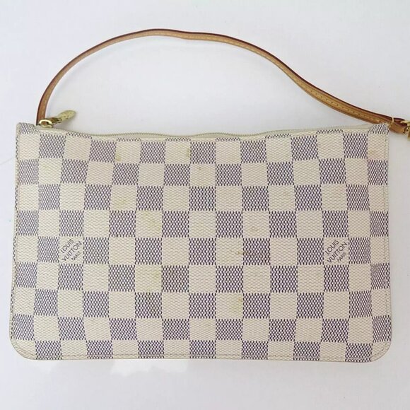 Authentic LOUIS VUITTON Neverfull MM Damier Azur Tote Bag - Picture 15 of 15